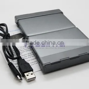 Universial Mini Portable Folding Auminum Wireless Foldable Bluetooth Keyboard for IOS Andriod Windows PC Tablets thumbnail-2