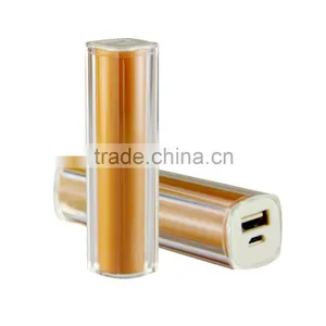 Oem Gifts Power Bank Color Cylinder Power Bank 2600mah thumbnail-2