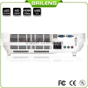 Brilens Vicky 3lcd 3led 3000 Lumens Digital Cinema Full hd 1080p Lcd Style Projector thumbnail-3