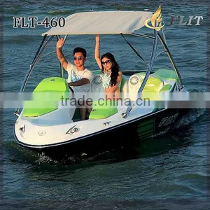 Electric Diesel Inflatable Speed Boat With Outboard Boat Motor thumbnail-1