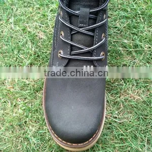 2016 Genuine Leather Safety Work Shoes Leather Working Shoes thumbnail-5