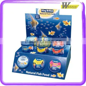 Environmental Cardboard Corrugated Desk Display Box For Fish Food/Seafood thumbnail-1