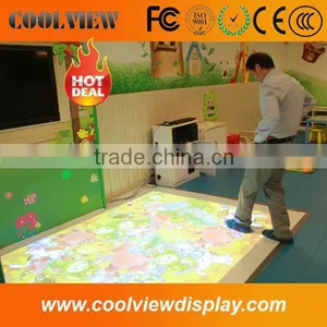 Interactive Floor Projector System for Advertising, Exhibition,kid Games,event thumbnail-1