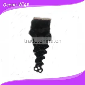 Lace Closure ,loose Wave Style, Natural Color 14" thumbnail-3