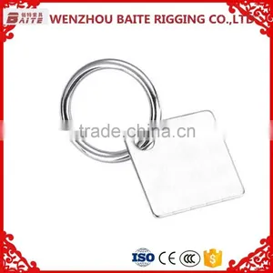 Rigging Hardware Welded Round Ring With Square Plate thumbnail-1