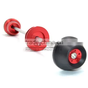 BJ-FS-YA004 For Yamaha Yzf-R3 2015 Aftermarket CNC Aluminum and 3D POM Rear Axle Slider Frame Sliders thumbnail-3