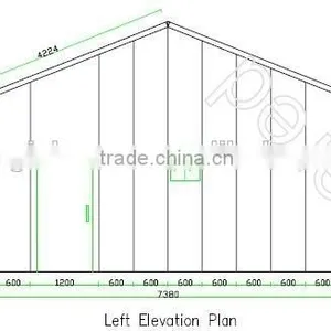 2016 Low Cost Prefab House Movable House for Living House thumbnail-3
