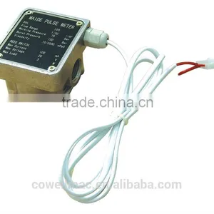 1/2 Inch Oval Gear Fuel Flow Meter With Pulser thumbnail-1