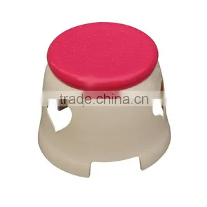 Love Heart Plastic Round Stool Kids Bathroom Stool thumbnail-1