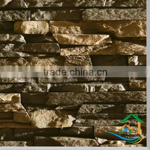 Stacked Artificial Stone Veneer Wall thumbnail-1