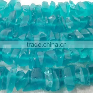 Mixed Color Glass Gemstone Rough for Jewelry Making Glass thumbnail-3