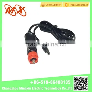Hot Sell Universal 12v Car Cigarette Lighter With Cable Led Light Socket Car Adapter Plug thumbnail-3