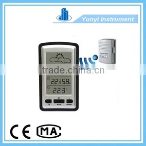 Wireless Weather Station Clock thumbnail-1