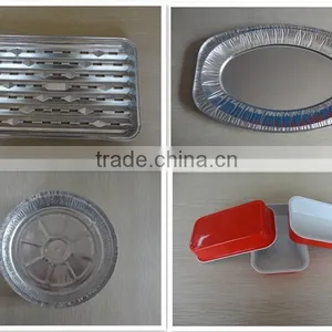 Environmental Rectangular Disposable Airline Aluminum Foil Catering Boxes Aluminium Food Containers Food Catering Containers thumbnail-6