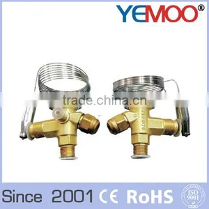 R507 Thermal Expansion Valve High Effect Refrigeration Solder Expansion Valve for Compressor Unit thumbnail-1