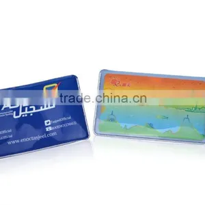 9x6cm Transparant PVC ID Card Holder thumbnail-3