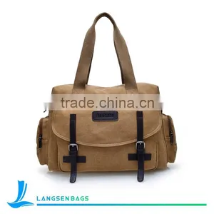 Hot Selling Fashion Canvas Shoulder Bag Luggage Bags thumbnail-1