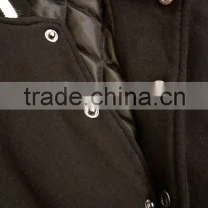 Baseball Jacket Use Metal Ring Snap Button thumbnail-6