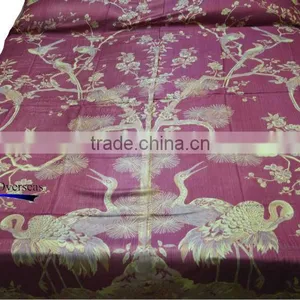 Indian Sofa Throws in Silk thumbnail-1