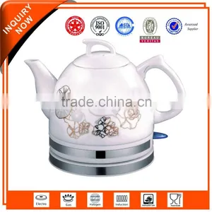 High Quality Cheap Custom Ceramic Ceramic Electric Kettle White thumbnail-1