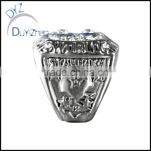 Latest Custom Own Logo Hip Hop Champion Ring, Championship Ring thumbnail-5
