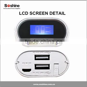 Soshine E4 Power Bank 2 x 18650 Power Bank for Mobile Phone for Camera and MP3 Player Power Bank Charger Power Bank Case thumbnail-4