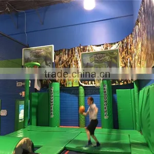 Cheer Amusement Basketball Indoor Trampoline Bed Big Trampoline Park thumbnail-1