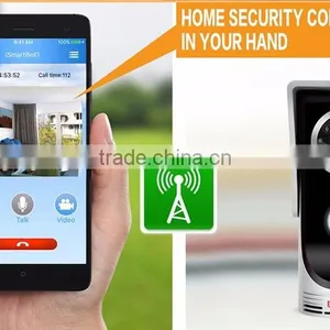 Smart Wireless WiFi Video Doorbell IP Door Camera Eye HD 720P Wireless Doorbell WiFi via Android IOS App Control Intercom thumbnail-2