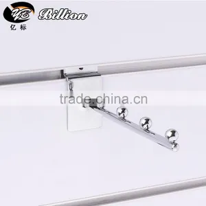 Metal Slatwall Beaded Hooks Display Hooks for Board thumbnail-1