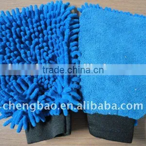 Microfiber Chenille Car Care Wash Mitt thumbnail-1