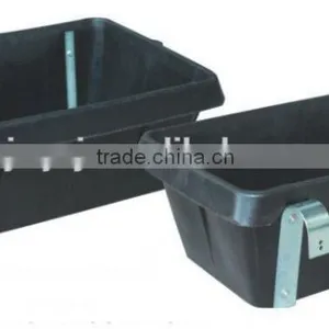 Rubber Buckets,feed Containers,square Groove for Feeding,rubber Horse Feeding Buckets thumbnail-2