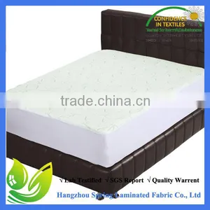 Antibacterial Waterproof Bamboo Mattress Protector thumbnail-1