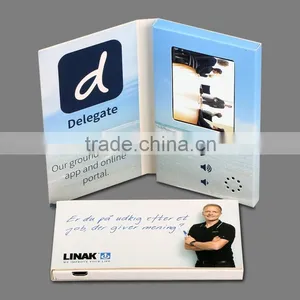 Lcd Video Business Brochure Card, Digital Video Booklet thumbnail-1