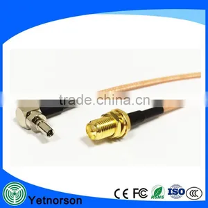 High Quality RG316 RF Jumper Cable Coaxial Cable RG316 With RP SMA and CRC9 Connector thumbnail-1