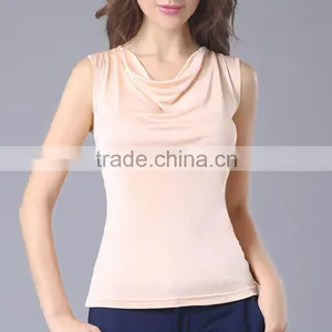 Blank Girls Resale OEM Service t Shirt Waistcoats With Low Price thumbnail-5