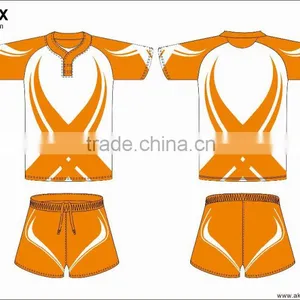 Sublimation Rugby Jersey Dry Fit Fabric thumbnail-2