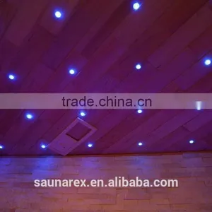Canada Hemlock Traditional Design Luxury Sauna Room With Electric Sauna Heater thumbnail-2