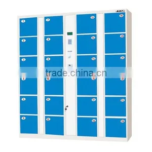 High Quality Safe Public Bathroom 24 Door Refrigerator Electronic/ Barcode Locker Quality Choice thumbnail-1