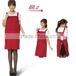 H Shape Suspender Cotton Apron for Women and Men thumbnail-3