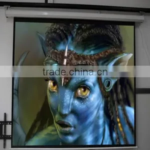 High Quality Screen Outdoor Projector Screen,projector Screen Motorized Tripod 100inch 16:9 thumbnail-5