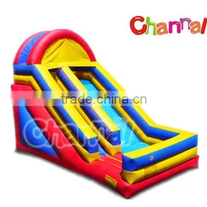 New Design Durable Double Lane Inflatable Colorful Slides thumbnail-1