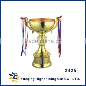Custom Plastic Trophy Base Award Basketball Tennis Trophy Golden Souvenir 2415 China Metal Champions League Cup Trophy thumbnail-5