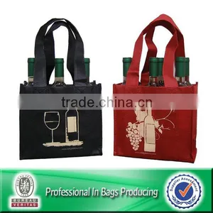 100% Recycled Non Woven Water Bottle Carry Bag thumbnail-1