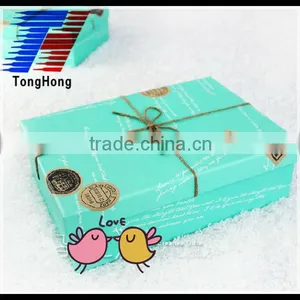 Blue Small Gift Boxes Wholesale thumbnail-1