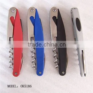 Plastic Corkscrew Wine Opener thumbnail-1