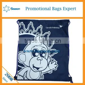 Hot Style Wholesale Japan Cotton Canvas Drawstring Bag Womens Shopping Bag thumbnail-3
