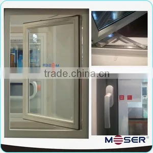 Thermal Break Aluminum Double Tempered Glass Casement Window thumbnail-5