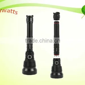 Aluminum Coating 1000 Lumen High Brightness Energy-saving Flashlight Torch With Three Modes thumbnail-1
