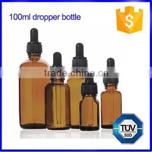 New Good 100ml Clear Perfume Glass Bottle, Glass Dropping Bottle Supplier's Choice thumbnail-5