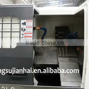 TCK Series CNC Slant Bed Mini Lathe Machine for Making Car Wheels thumbnail-3